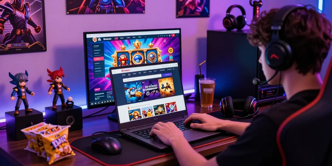BUKUMIMPI138 website pada laptop dengan pemain aktif dan suasana game yang menyenangkan.