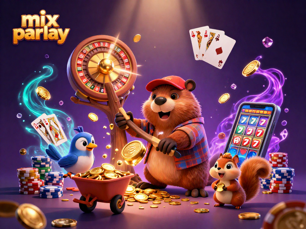 Bermain mix parlay dengan koleksi koin dan simbol keberuntungan, menambah keseruan taruhan Anda.
