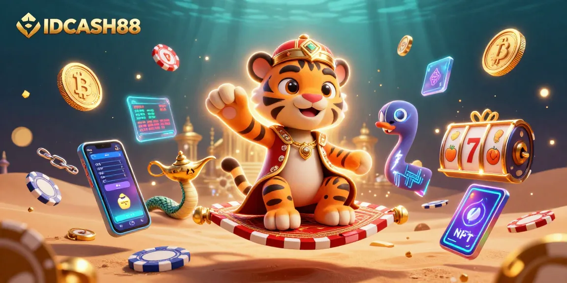 Play exciting games on IDCASH88 with stunning visuals and dynamic cryptocurrency elements.