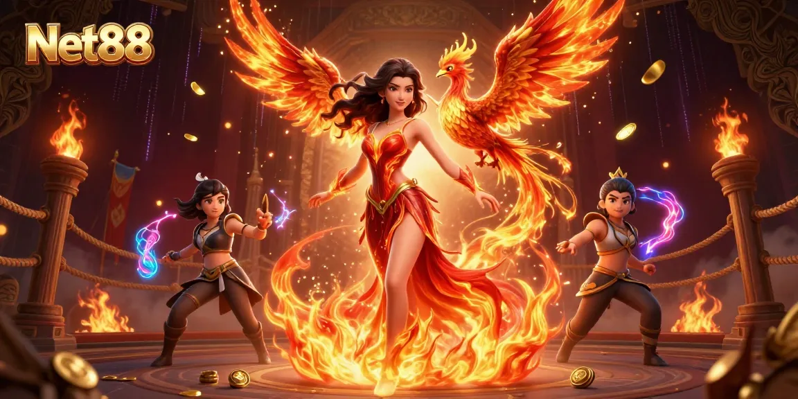 Experience thrilling gameplay at Net88 with stunning visuals and dynamic casino elements.