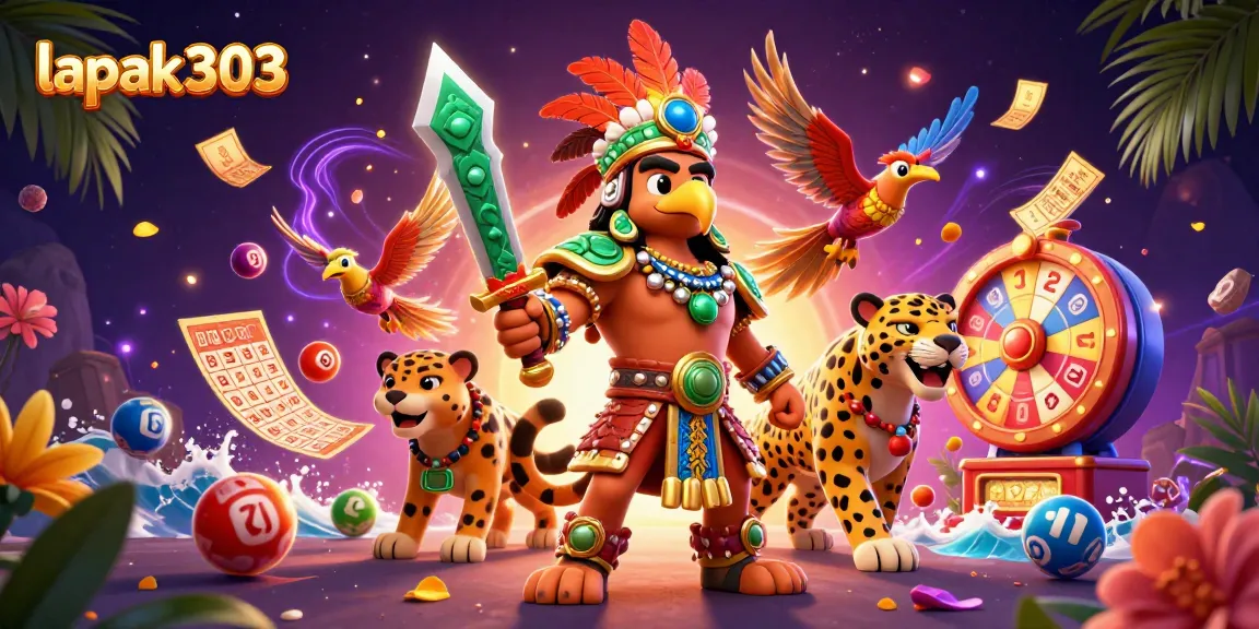 Engage with lapak303's thrilling games featuring dynamic visuals and vibrant characters in a magical setting.