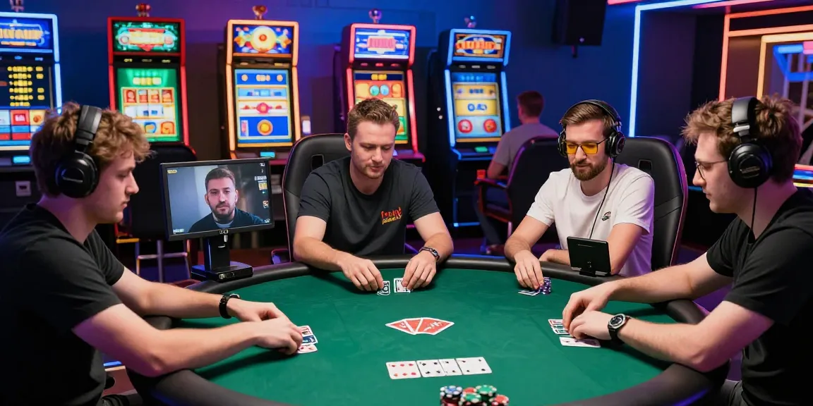 Engaged players enjoying dewapoker online in a vibrant virtual poker environment with chips and cards.