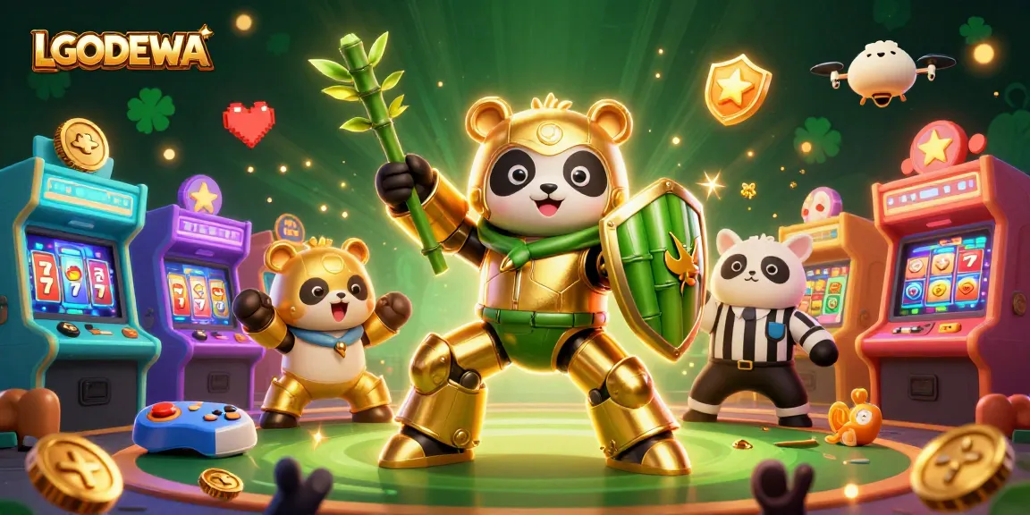 Engage with thrilling LGODEWA slot games featuring vibrant characters and classic elements.