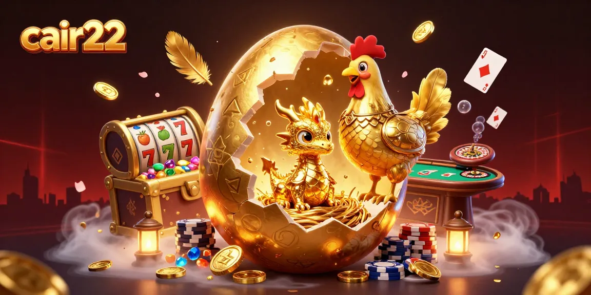 Experience the exhilaration of cair22 with golden dragon-themed casino action and vibrant gaming elements.
