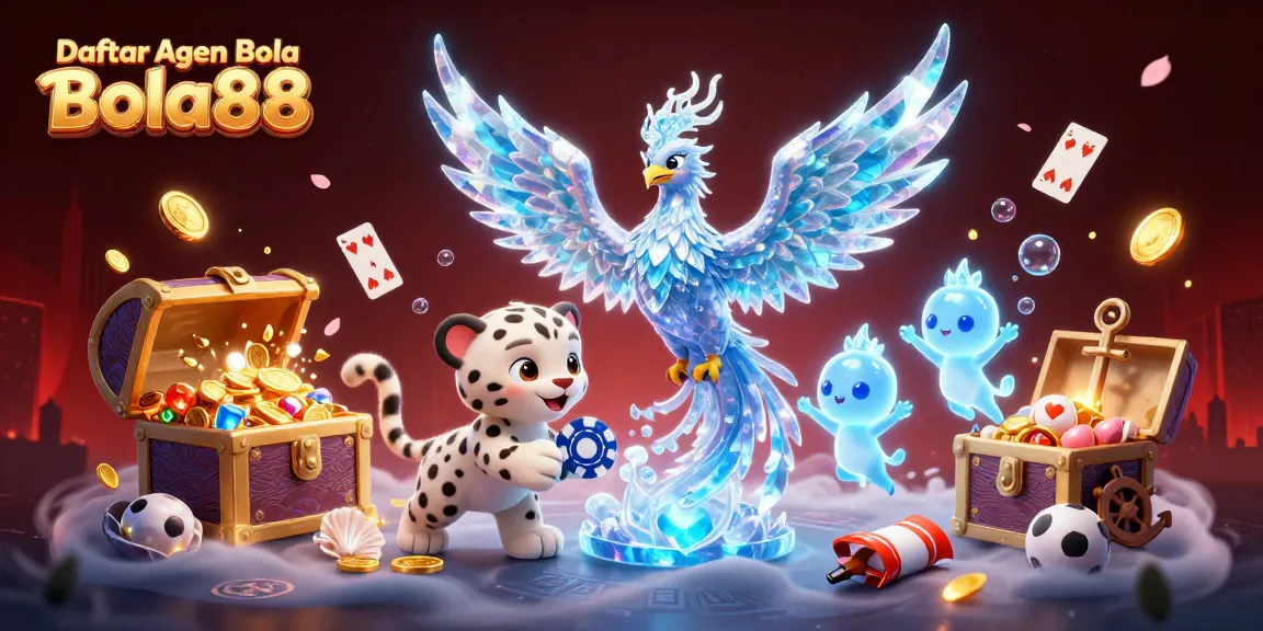 Bet on thrilling outcomes with the vibrant Daftar Agen Bola Bola88 illustrating a dynamic casino experience.