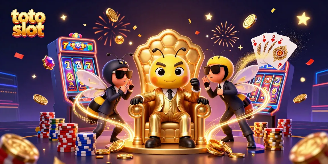 Menangkan jackpot di toto slot dengan bumblebee bos mafia dan efek khusus mewah.