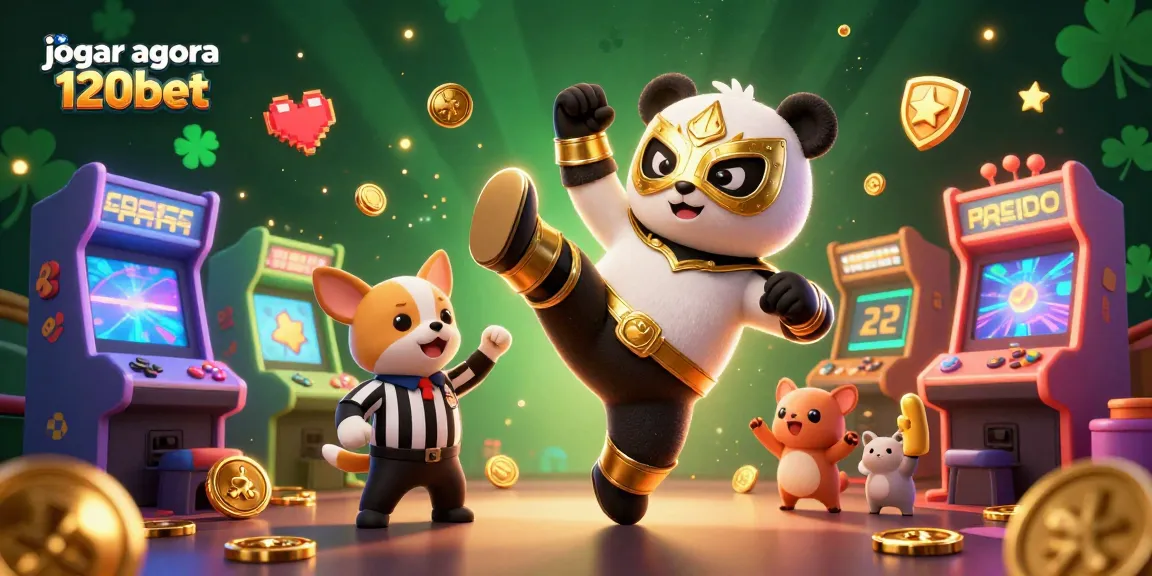 Play games and win rewards at jogar agora 120bet, with engaging characters in a lively casino scene.