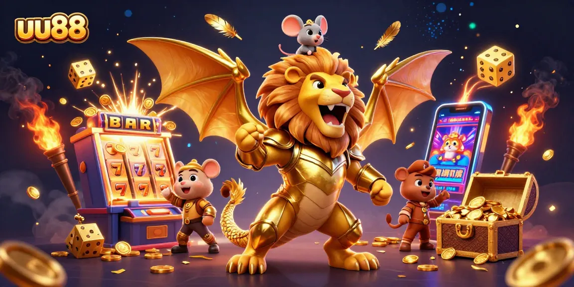 Experience thrilling jackpots and gaming excitement with uu88's colorful casino world.