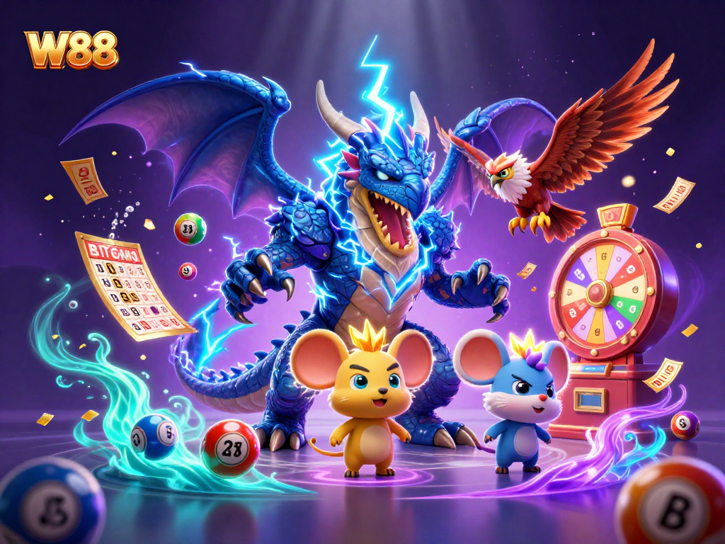 Experience thrilling gameplay at W88 with exciting bonuses and vibrant lottery action.
