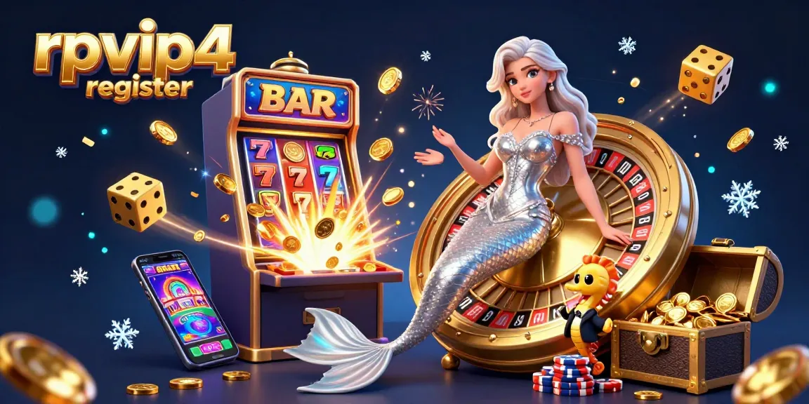 Win big with rpvip4 register at this vibrant digital casino scene filled with games!