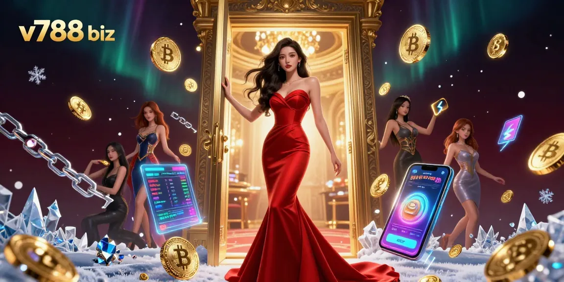 Experience thrills at v788 biz with elite gaming and vibrant crypto integrations in a luxurious setting.