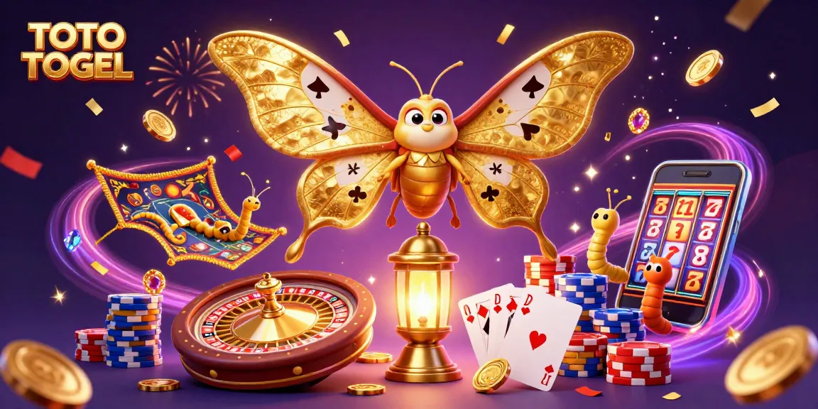 TOTO TOGEL menghadirkan suasana kasino dengan ngengat tol yang besar dan cerah, memanjakan mata.