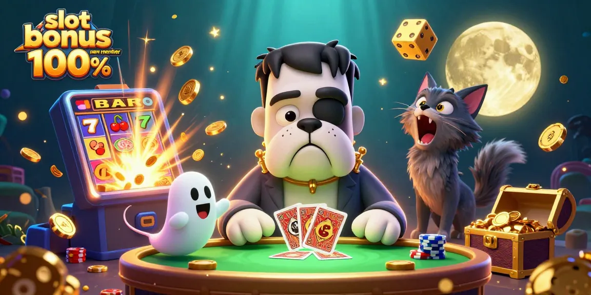 Menangkan slot bonus new member 100% dengan permainan yang penuh warna dan dinamis di kasino.