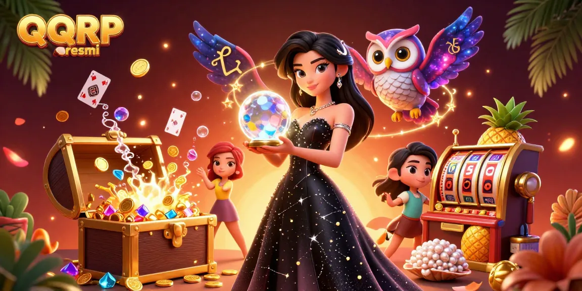 Engage in thrilling casino gaming with QQRP resmi's vibrant slot games and promotions.