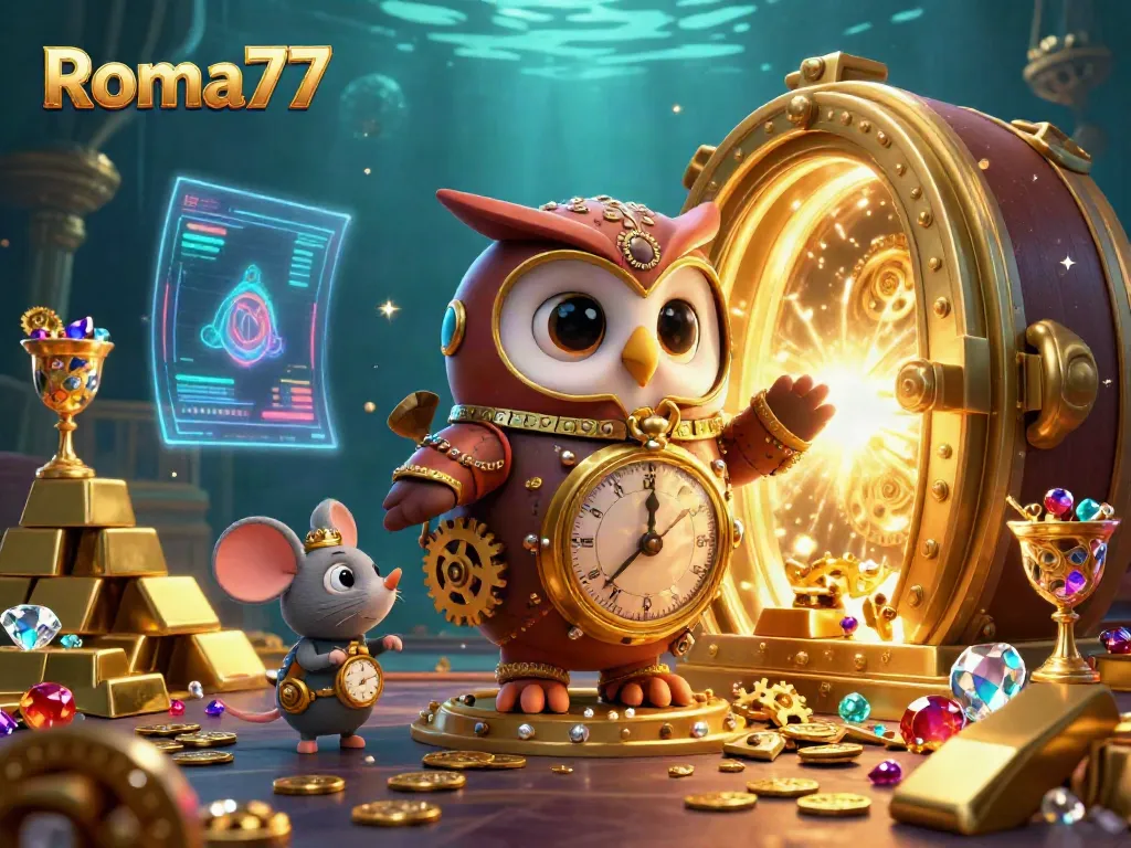 Experience the thrill with Roma77's vibrant casino adventure featuring treasures and fun!