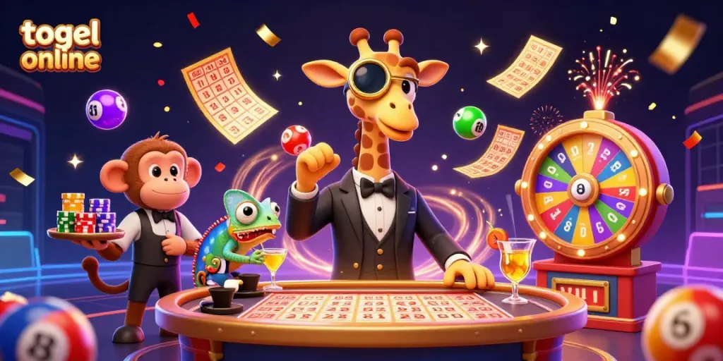 Togel online menghadirkan pengalaman bermain yang seru dengan karakter menarik di meja lotere.