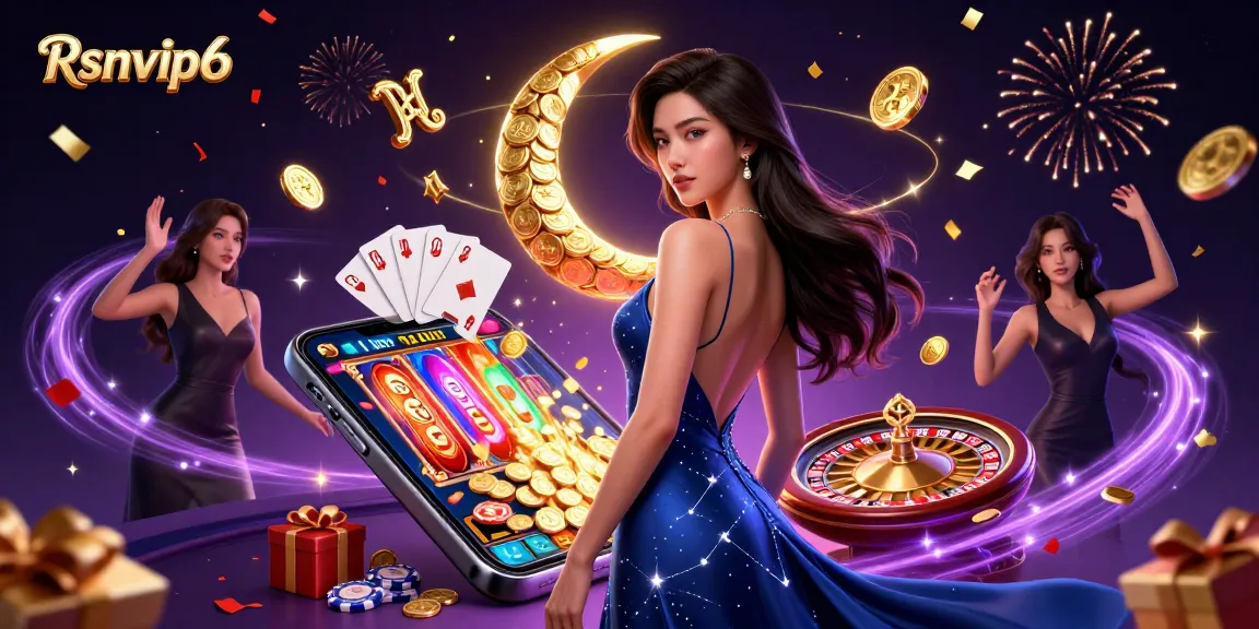 Rasakan permainan menarik di Rsnvip6 dengan slot yang berwarna-warni dan elemen kasino yang mendebarkan.