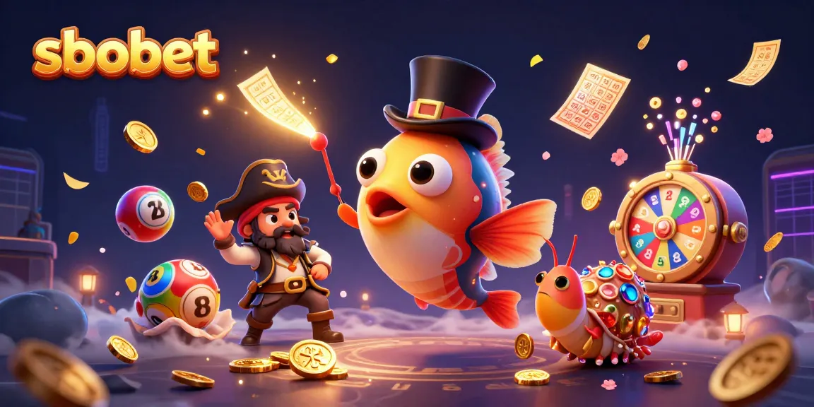 Menang besar dengan sbobet dalam dunia taruhan online, seperti terlihat dalam ilustrasi ceria ini.