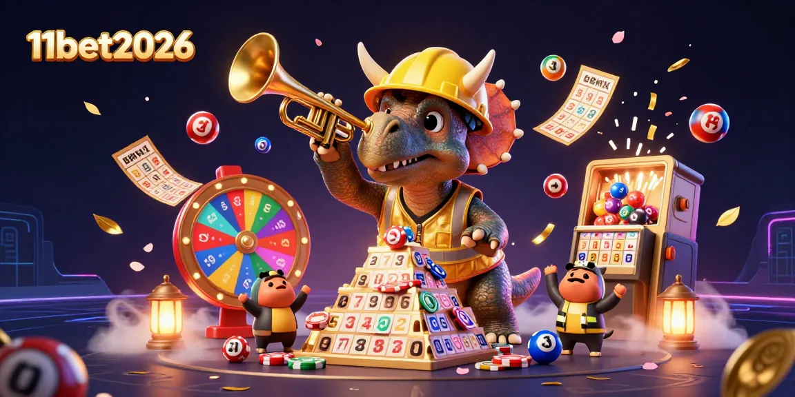 Celebrate wins at 11bet2026 with a vibrant lottery and gaming scene.