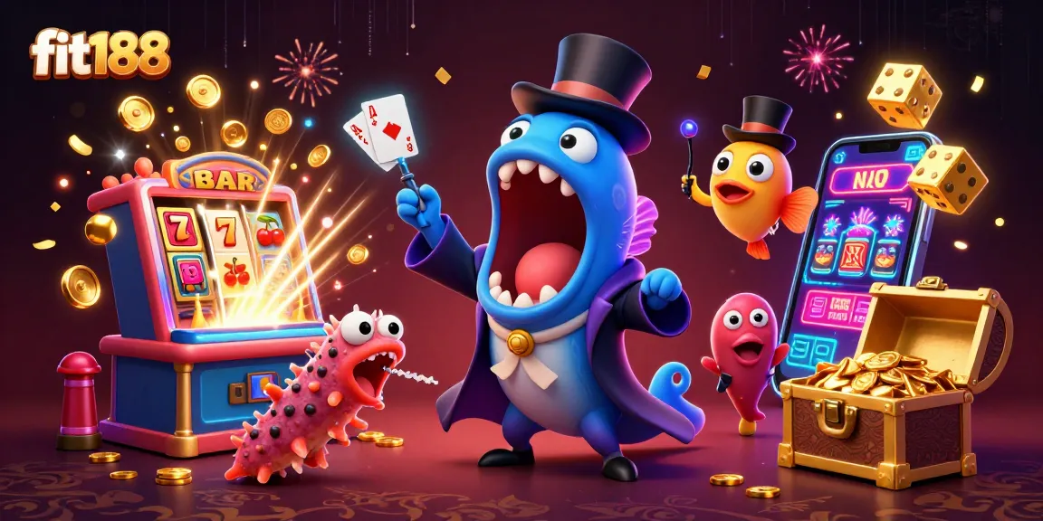 Menangkan jackpot dengan fit188 dalam suasana kasino yang penuh warna dan aksi.