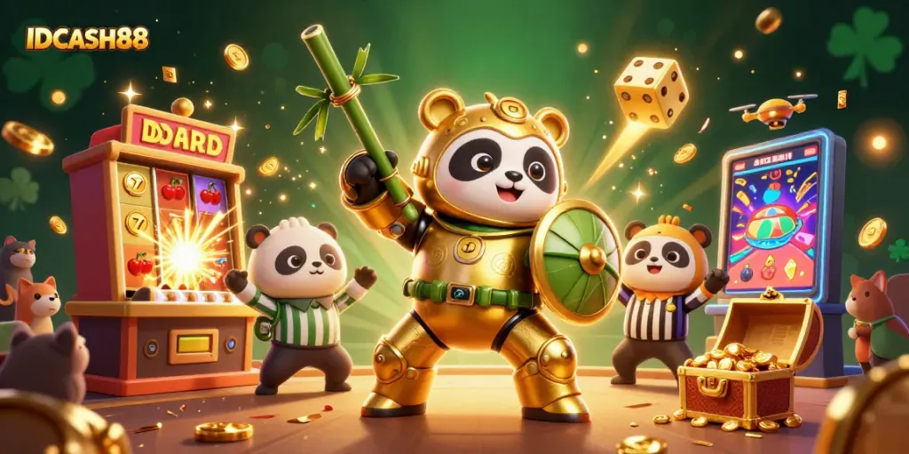 Engage with IDCASH88's vibrant gaming world, featuring exciting slot machines and rich rewards.