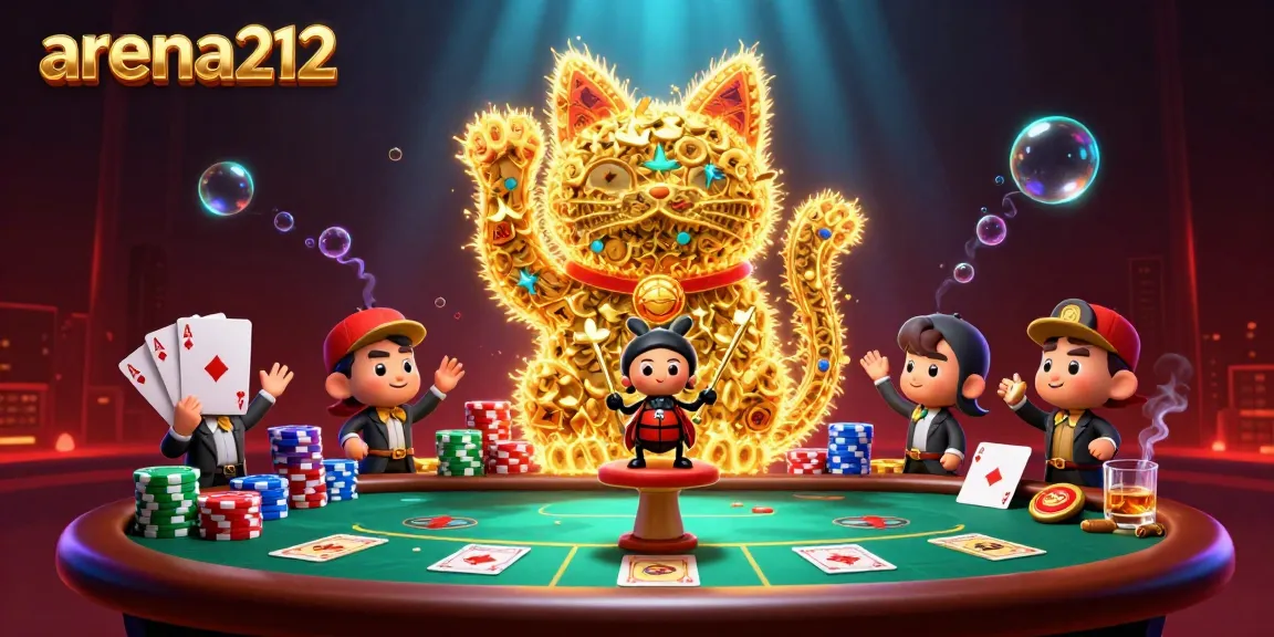 arena212 memberikan pengalaman slot yang luar biasa dengan simbol keberuntungan dan meja poker yang menakjubkan.