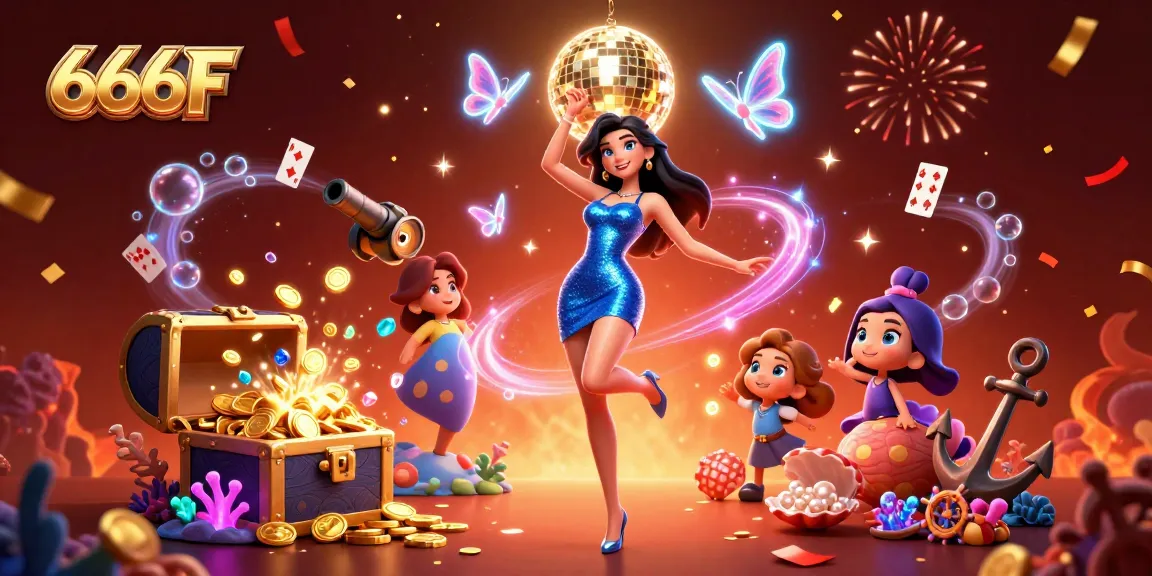 Engage with 666F as you dance under a vibrant casino-themed atmosphere filled with energy and excitement.