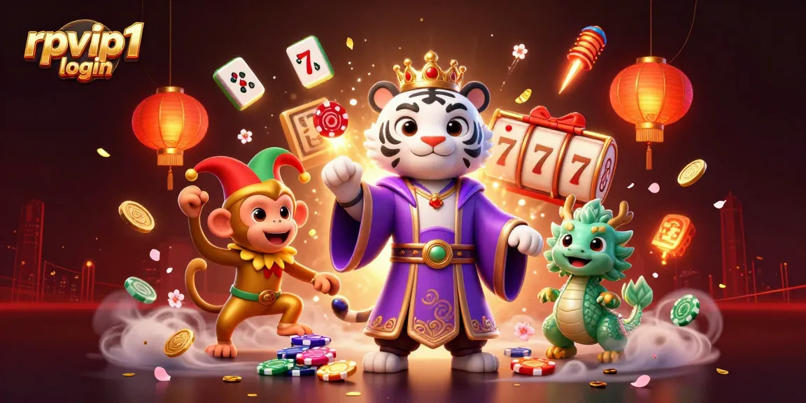 Experience thrilling gameplay with rpvip1 login, featuring vibrant casino characters and dynamic elements.