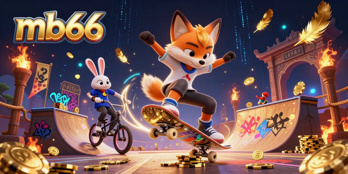 Experience thrilling gameplay at mb66 with vibrant casino-inspired characters and elements.