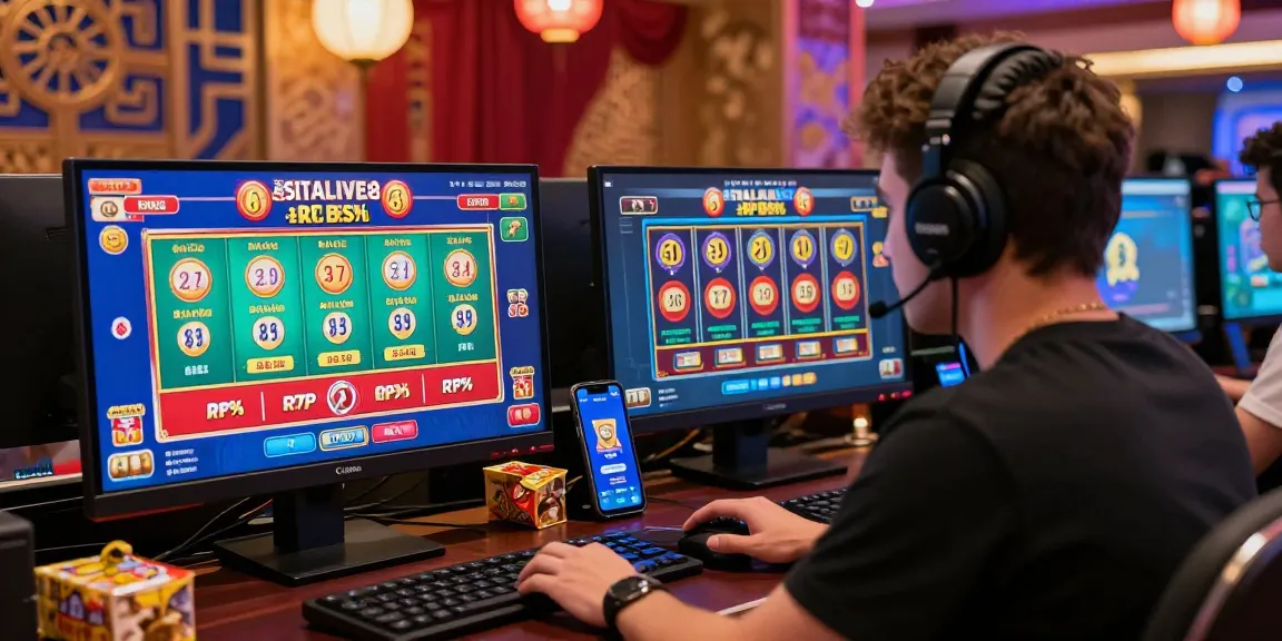 Engaged player exploring ASIALIVE88 online casino games in a vibrant digital atmosphere with colorful interfaces and security features.