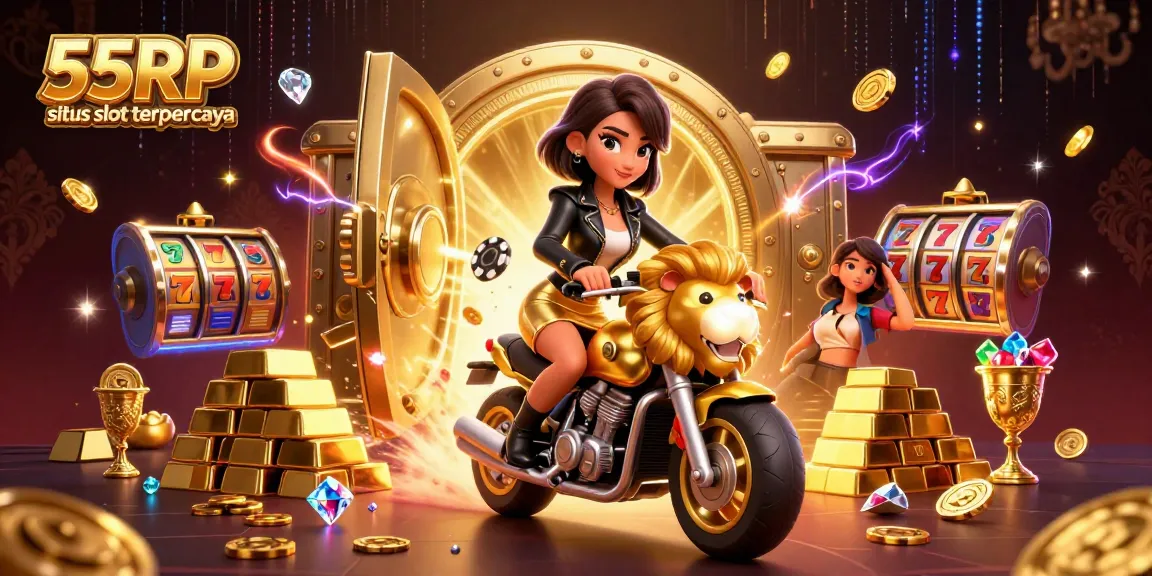 Experience the thrill of 55RP situs slot terpercaya with dynamic gaming elements and vibrant casino atmosphere.