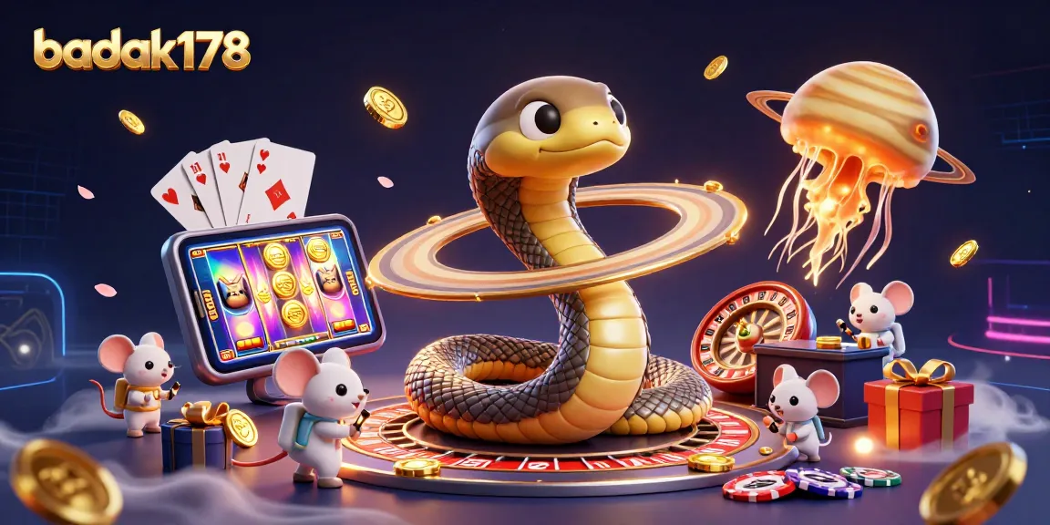 Experience thrilling gaming moments with badak178 featuring vibrant slots and cosmic dealers.