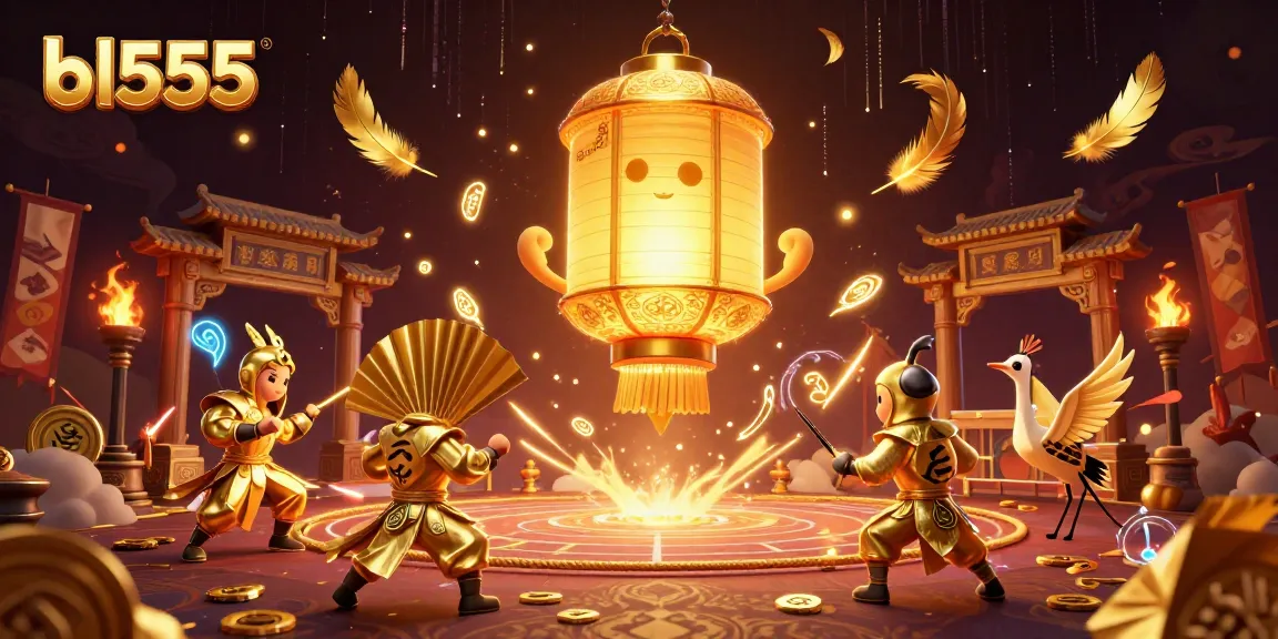 Engage with the vibrant bl555 casino featuring golden lantern spirit and warriors.