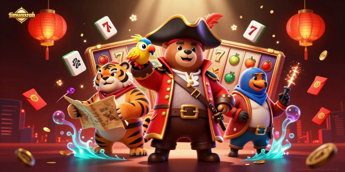 Timunmerah menawarkan keseruan dengan permainan slot dan simbol jackpot yang menarik.