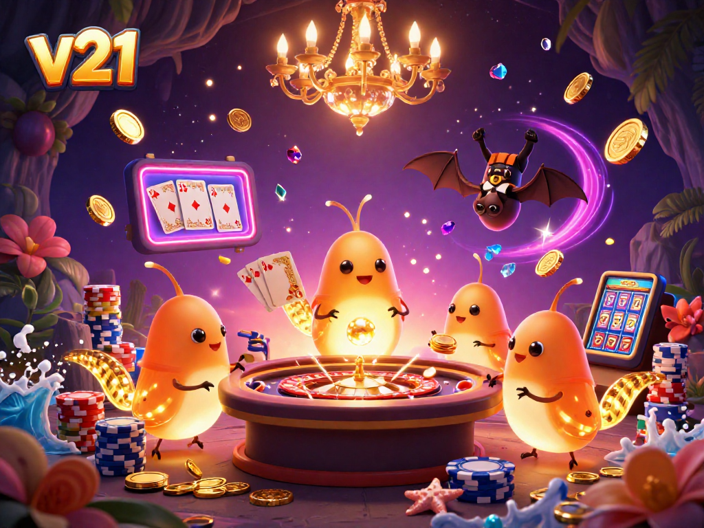 Menangkan jackpot dengan v21 sambil bersenang-senang di kasino gua yang bercahaya ini.