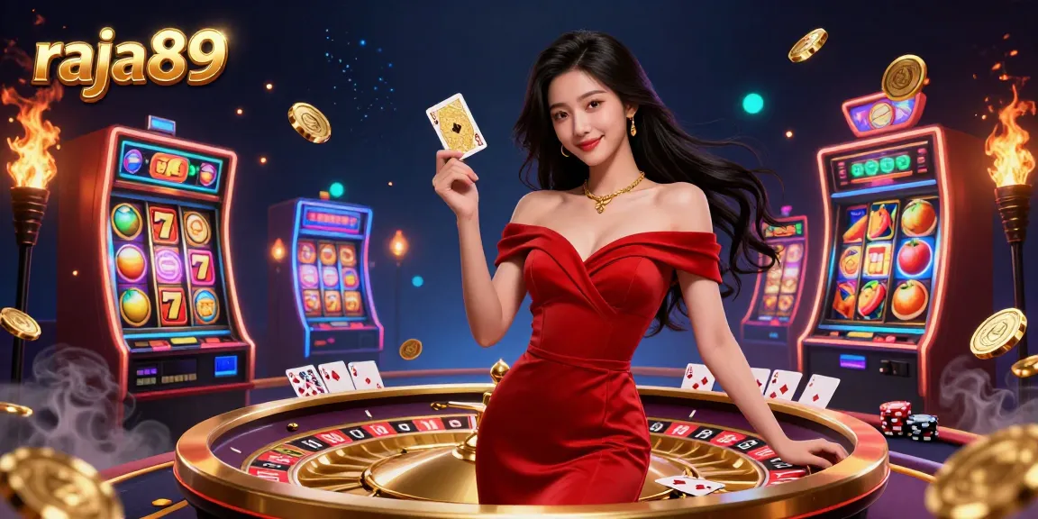 Experience winning with raja89 in this vibrant casino scene full of luck and excitement.