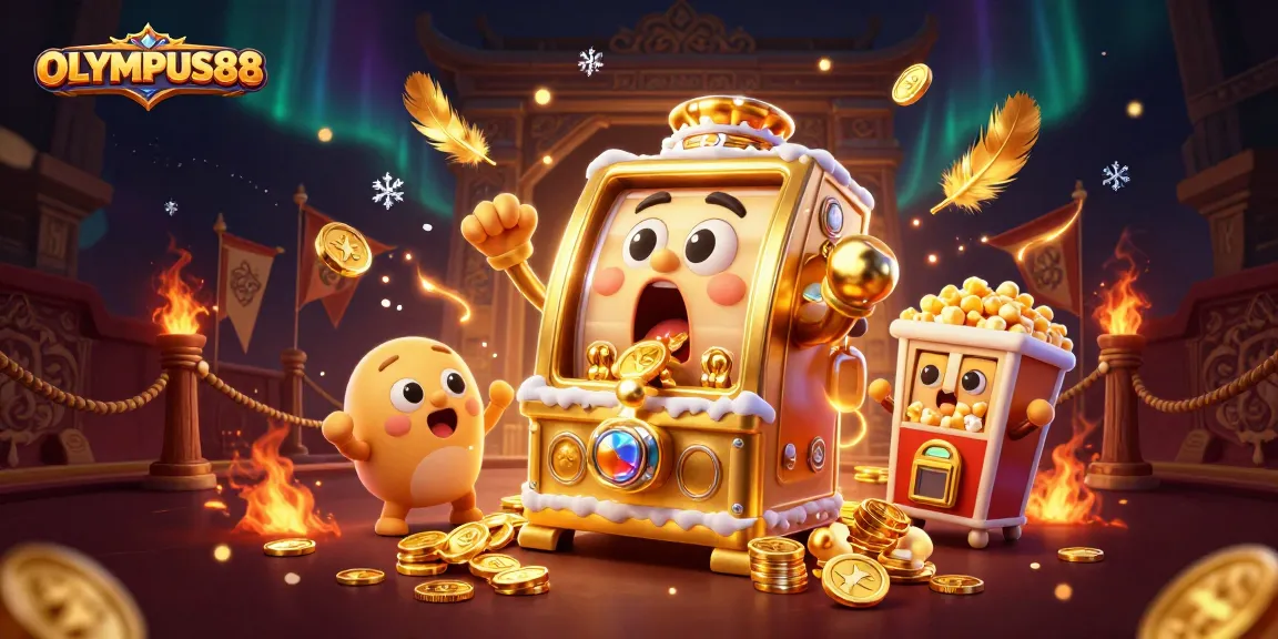 OLYMPUS88 menangkan jackpot besar dengan mesin slot animasi ceria dan mendebarkan.
