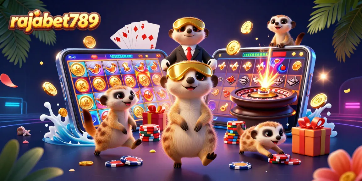 Menemukan keseruan rajabet789, kolonii meerkat menjalankan operasi kasino yang megah.