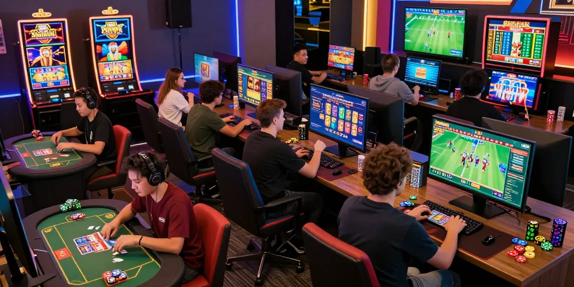 Players enjoying various games at Sunwin, showcasing the excitement of online gaming.