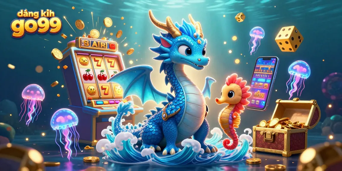 Engage in đăng ký go99 and discover thrilling rewards in this vibrant 3D casino illustration.