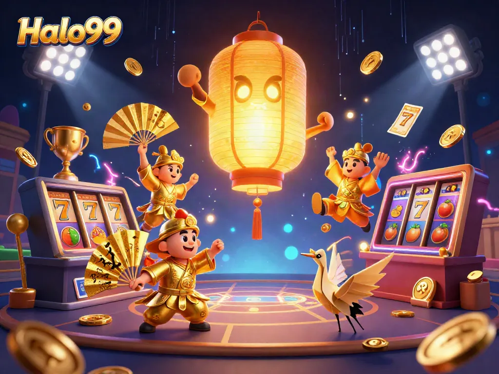 Experience thrilling gameplay at Halo99 with enchanting spirits and dynamic casino elements.