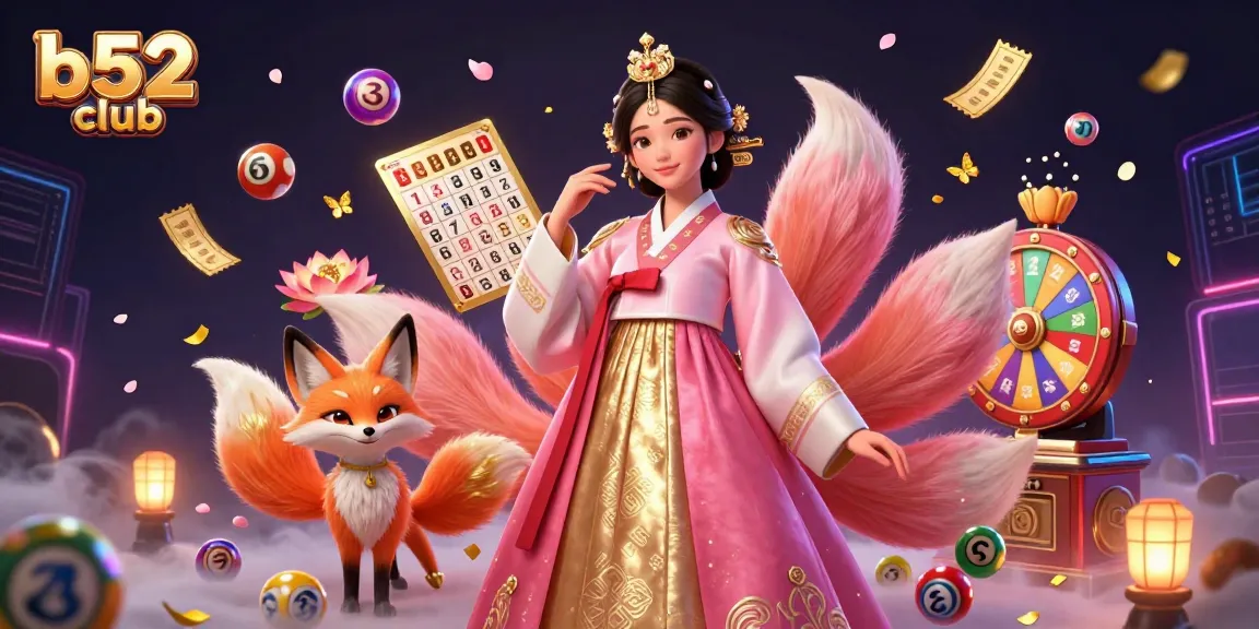 Transform your luck at b52 club with vibrant casino elements and enchanting characters.