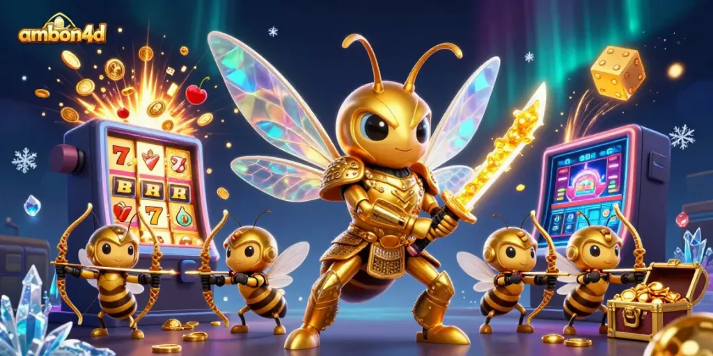 Engage in thrilling slots at ambon4d with golden hornets amidst a jackpot explosion of excitement.
