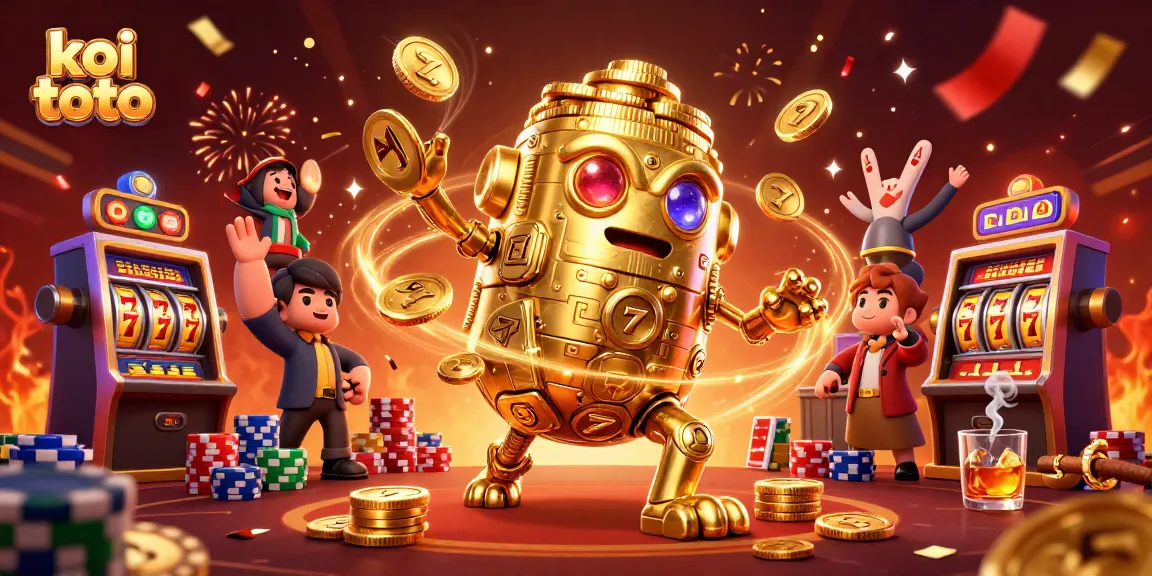 Menangkan permainan koi toto dengan keberuntungan dari simbol slot yang berkilauan.