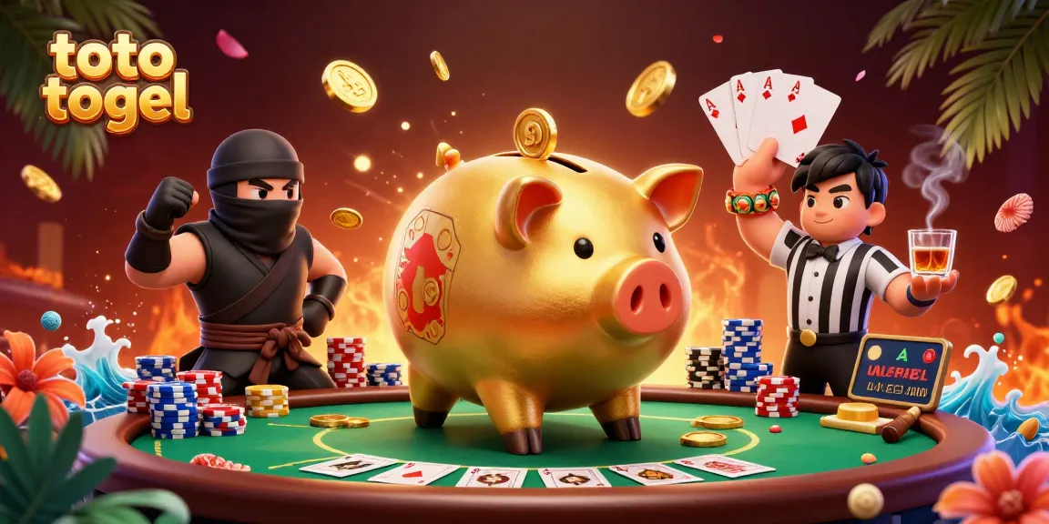 Menangkan toto togel dengan karakter menarik dalam ilustrasi kasino 3D yang dinamis