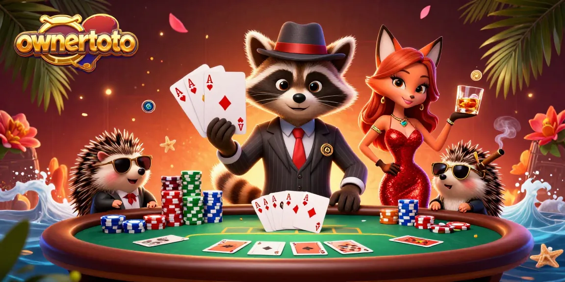 Menang besar bersama ownertoto di meja poker penuh warna dengan suasana mewah.