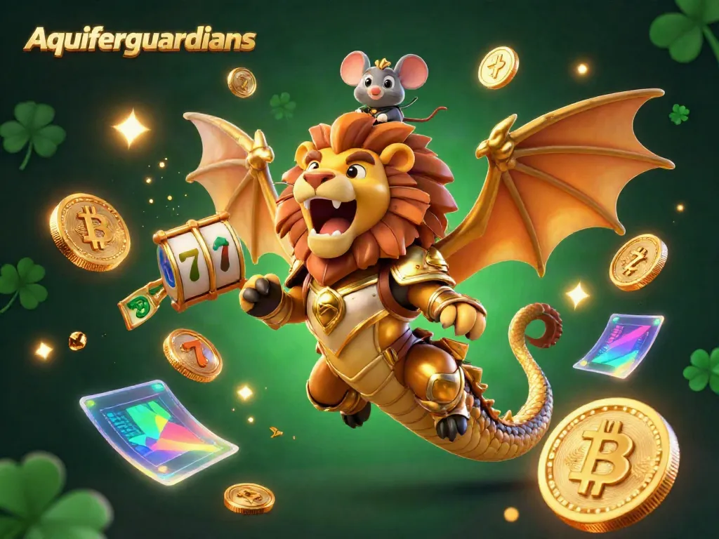 Menangkan permainan slot dengan aquiferguardians dalam ilustrasi 3D kartun yang menakjubkan.