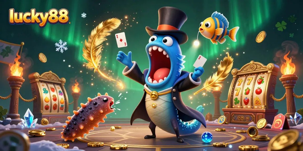 Experience thrilling moments with lucky88 at the magical underwater casino.
