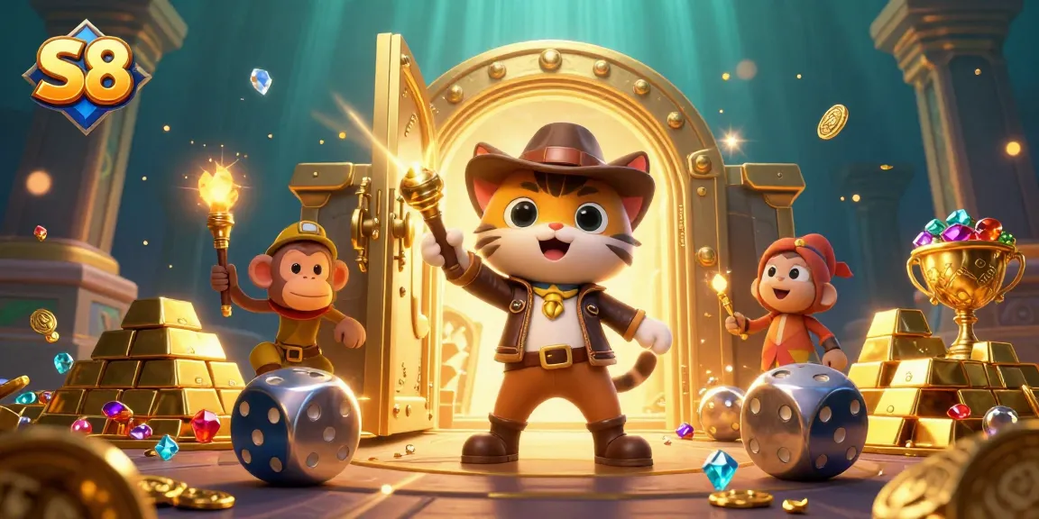 S8 players win big at the vibrant casino temple with treasures and unique game artifacts