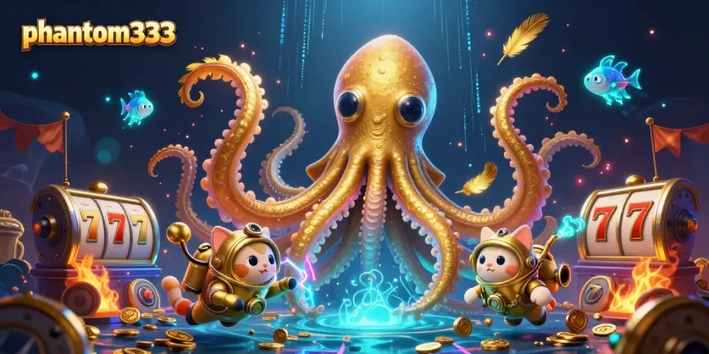 Experience thrilling games with phantom333 in a vibrant underwater casino adventure.